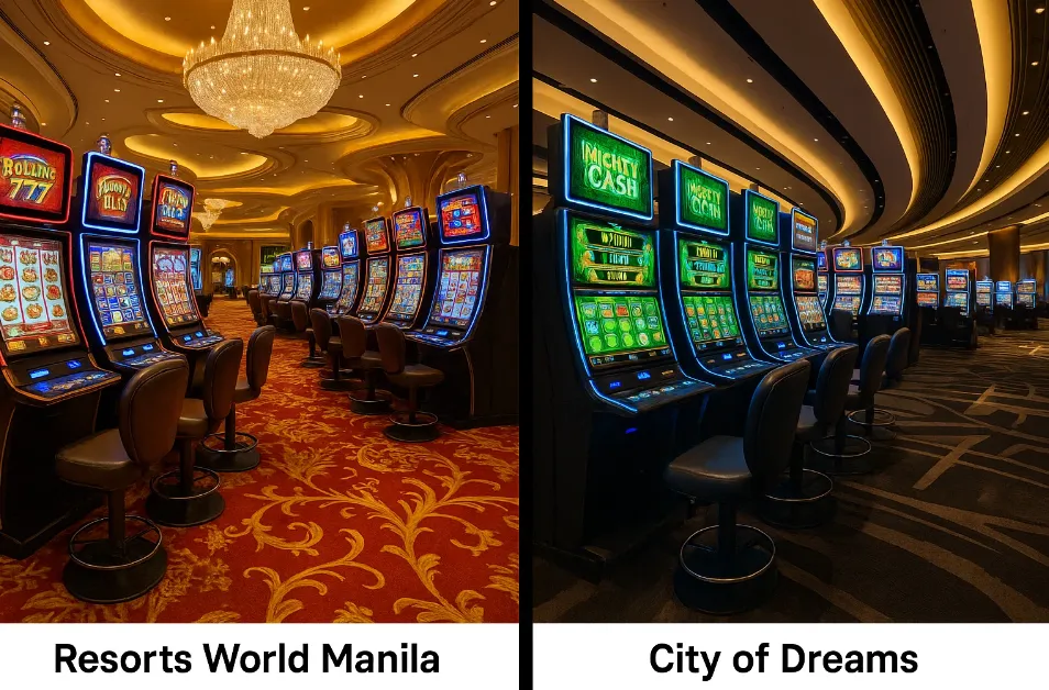 Сравнение игровых автоматов в Resorts World Manila и City of Dreams: где интереснее играть